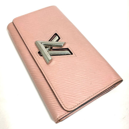 Louis Vuitton M61178 Epi Portefeuille Twist Bi-Fold Long Wallet Leather