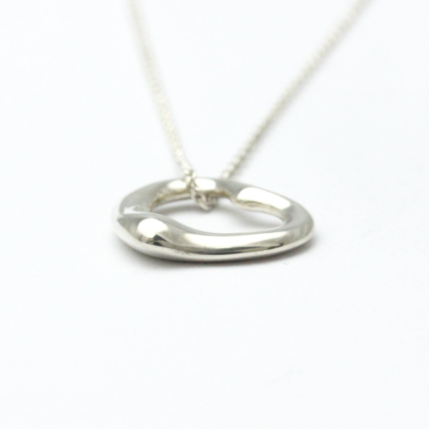 Tiffany Open Heart Silver 925 No Stone Men