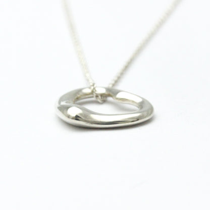 Tiffany Open Heart Silver 925 No Stone Men