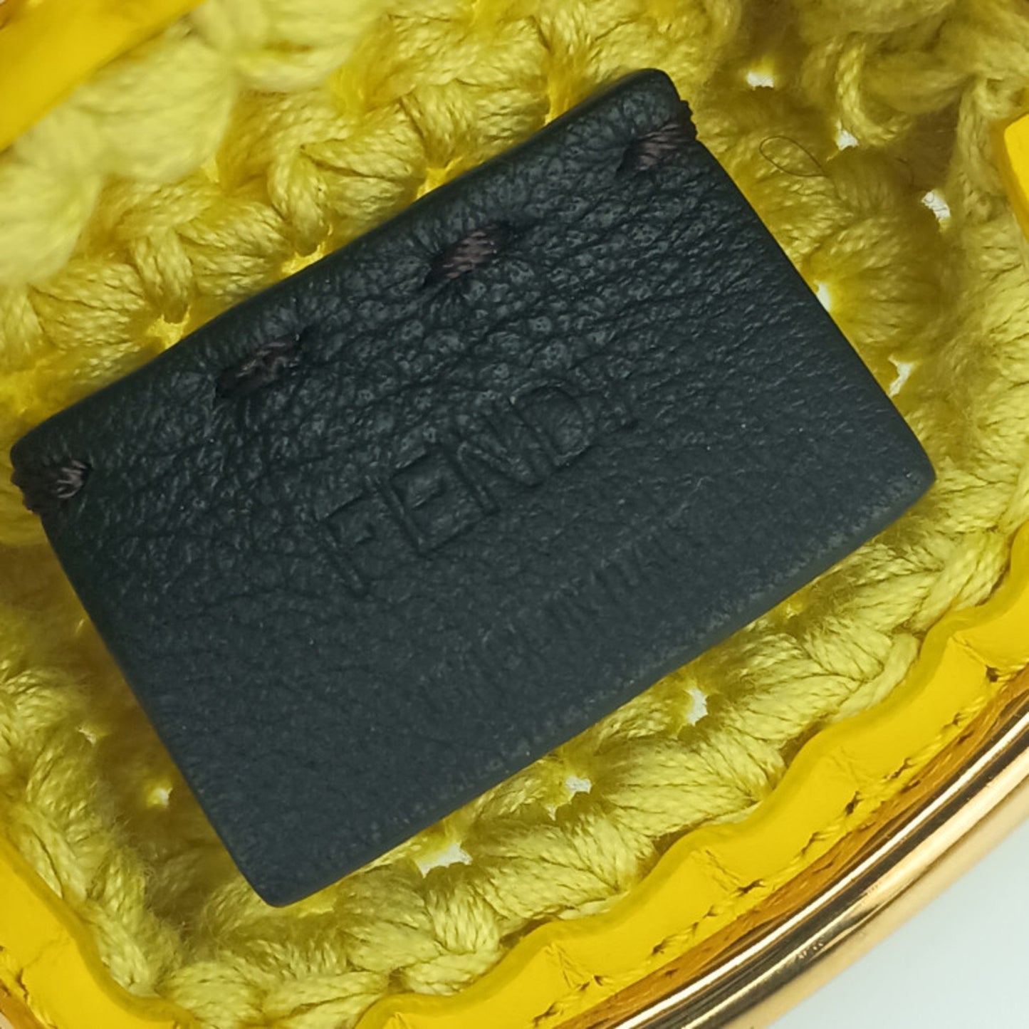 Fendi Wallet/Coin Case Cotton Wallet 8M0454 Yellow