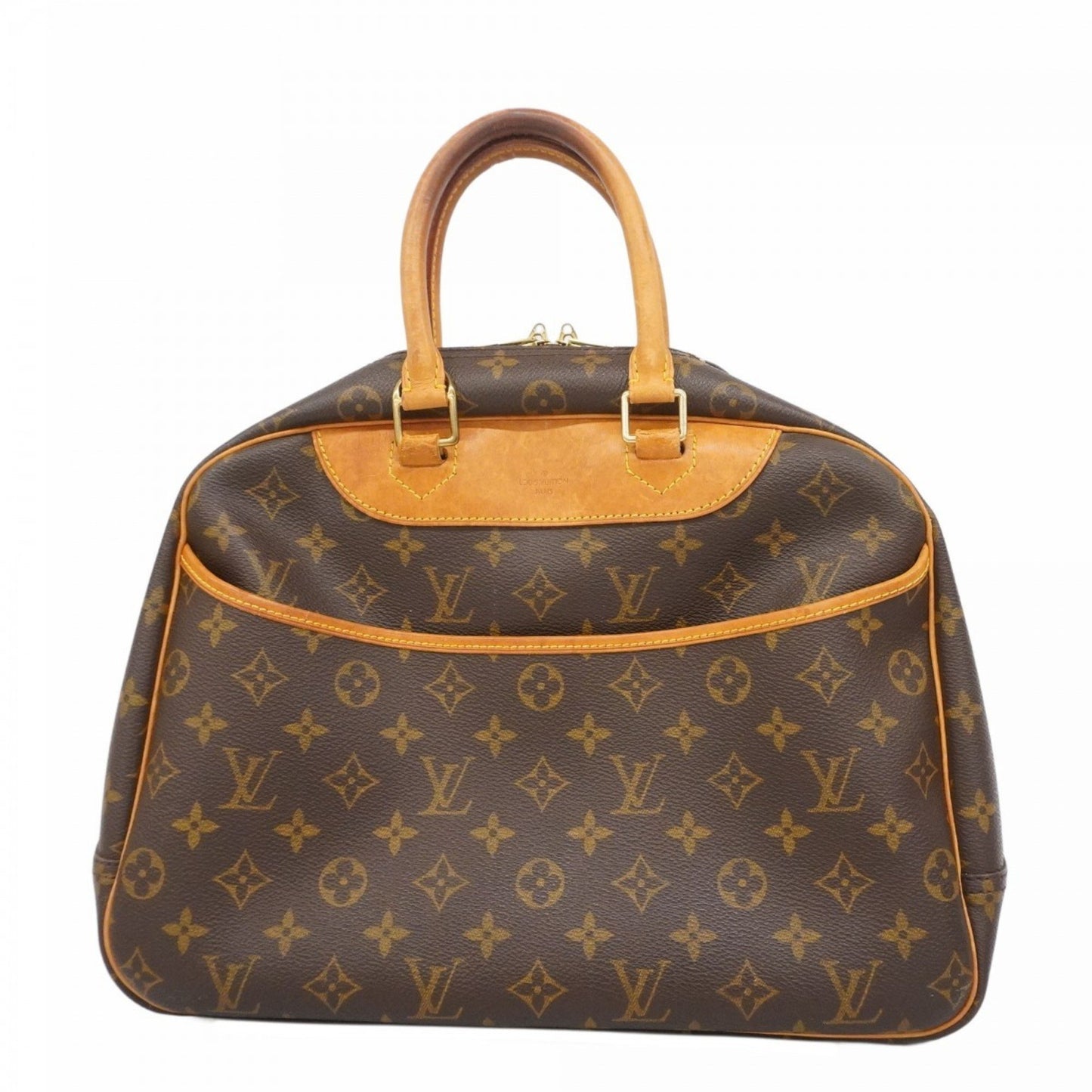 Louis Vuitton Monogram Deauville Handbag M47270 Brown