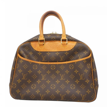 Louis Vuitton Monogram Deauville Handbag M47270 Brown