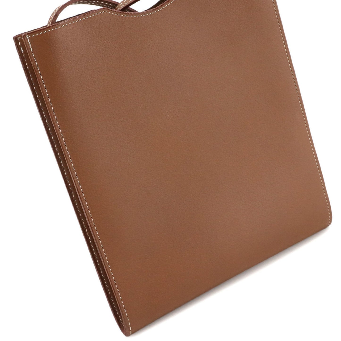 Hermes Herms Onimaitou Shoulder Bag Pochette Evercolor Brown