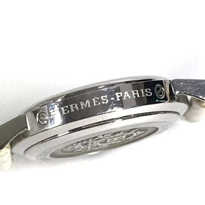 Hermes Cl4.230 Clipper Nacle 12-Piece Diamond Women'S Watch With Leather Strap