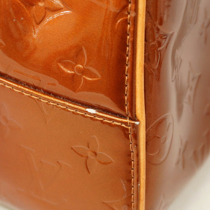 Louis Vuitton Vernis Tompkins Square Handbag M91103 Bronze