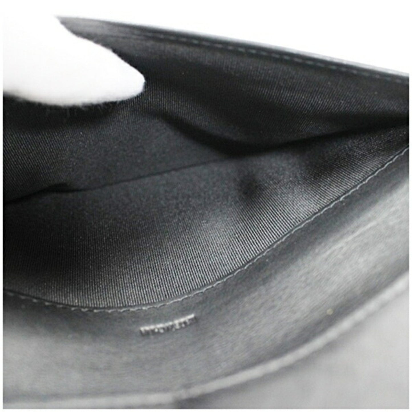 Coach Organizer Round Zip Long Wallet In Black Canvas And Leather