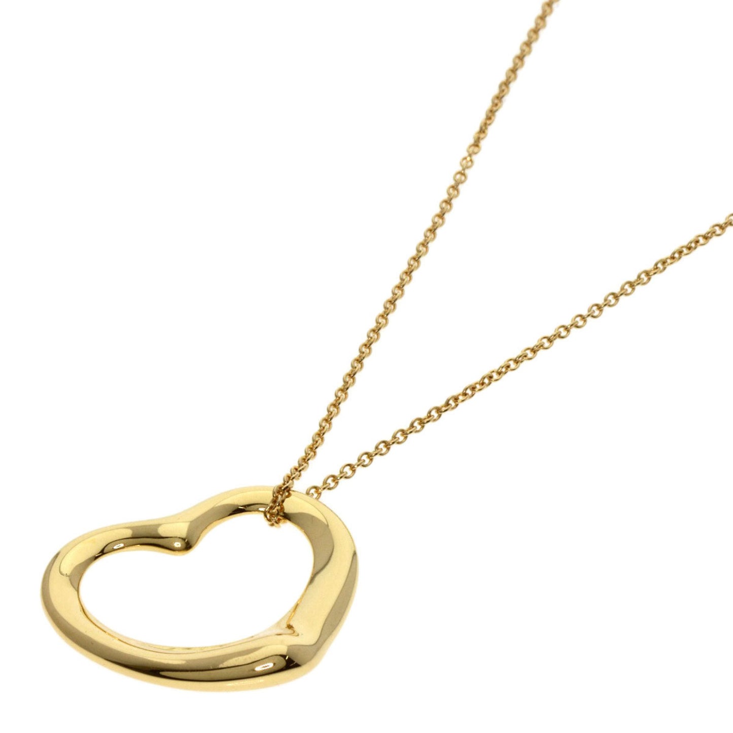 Tiffany Heart Necklace 18K Yellow Gold