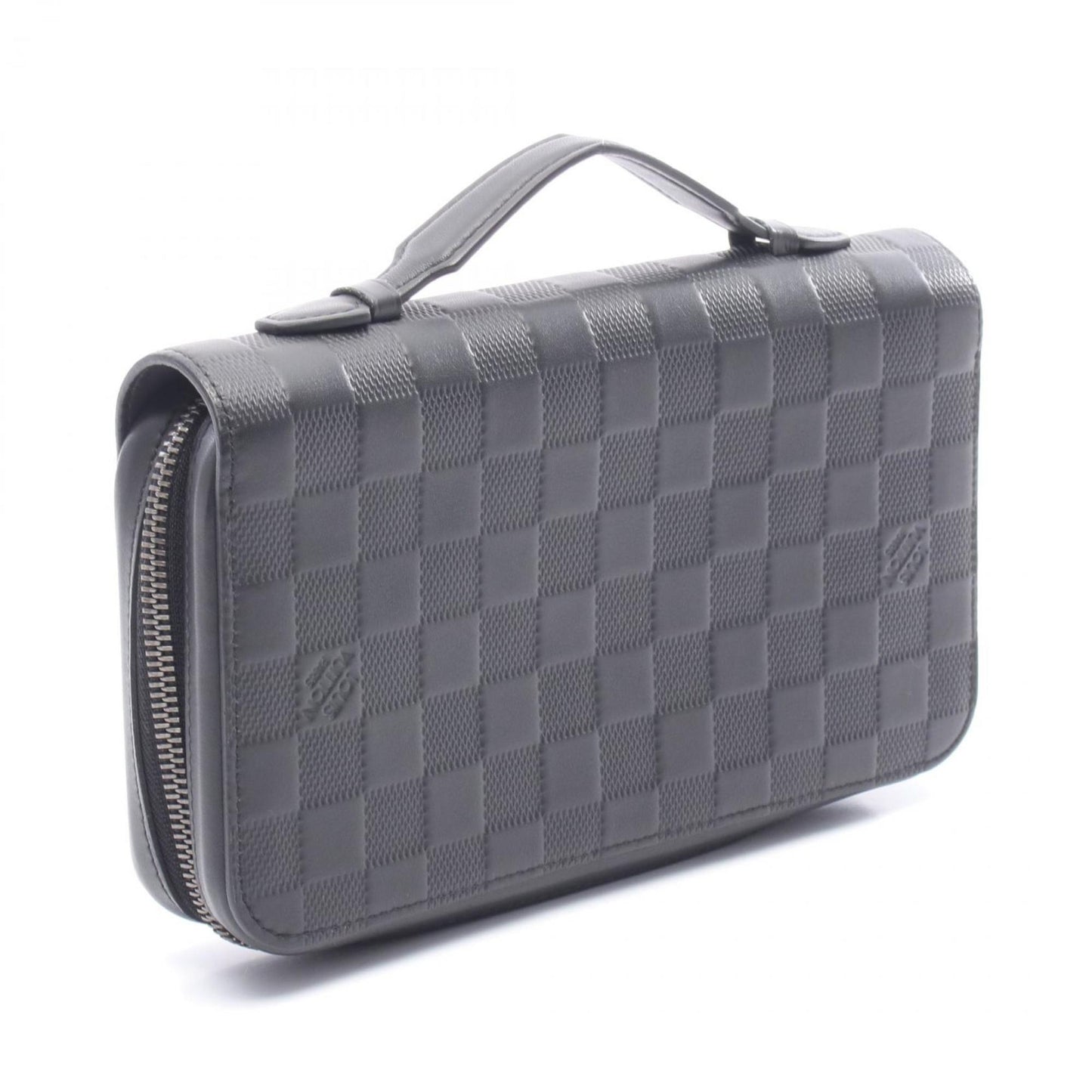 Louis Vuitton Zippy Xl Damier Infini Onyx Round Long Wallet