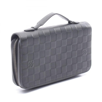 Louis Vuitton Zippy Xl Damier Infini Onyx Round Long Wallet