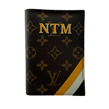 Louis Vuitton M64502 Couverture Passport Nm Case Monogram Pass Brown