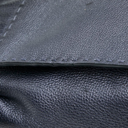 Fendi Selleria Peekaboo Fit Bugseye Monster Business Bag Shoulder 2-Way Navy Leather