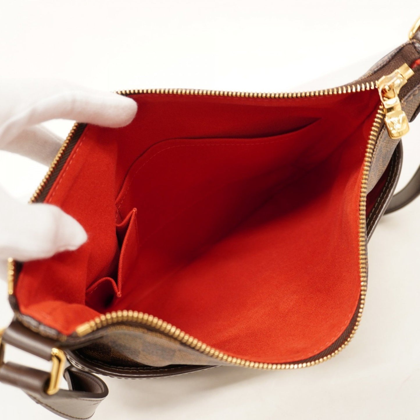 Louis Vuitton Damier Bloomsbury Pm Shoulder Bag N42251 Ebene