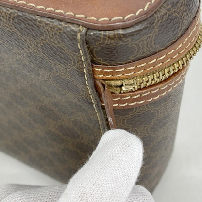 Celine Vanity Bag Macadam Brown
