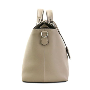 Fendi Handbag Shoulder Bag By The Way Large Leather Greige