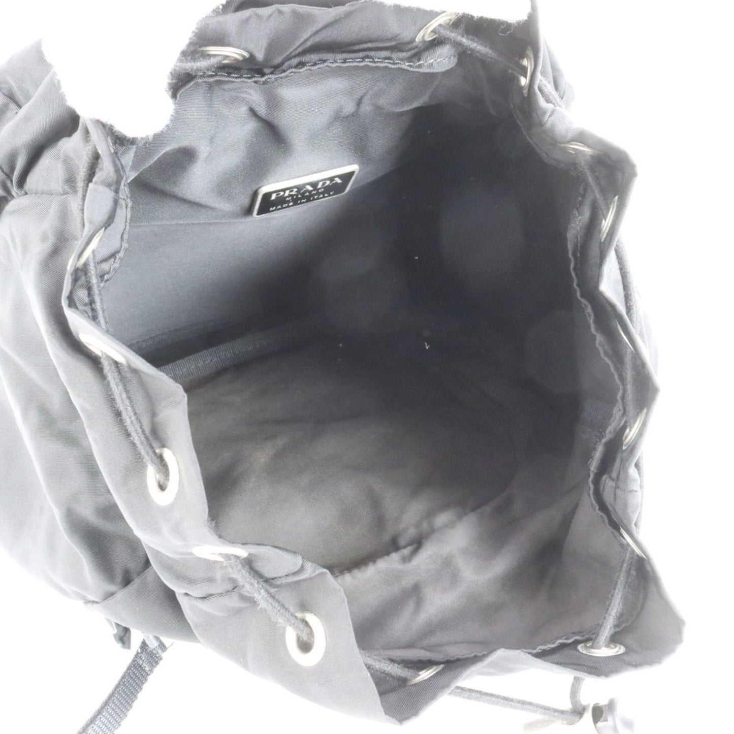 Prada Tessuto Nylon Backpack With Triangle Logo