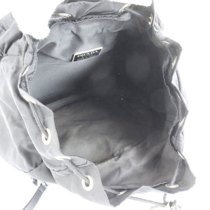 Prada Tessuto Nylon Backpack With Triangle Logo