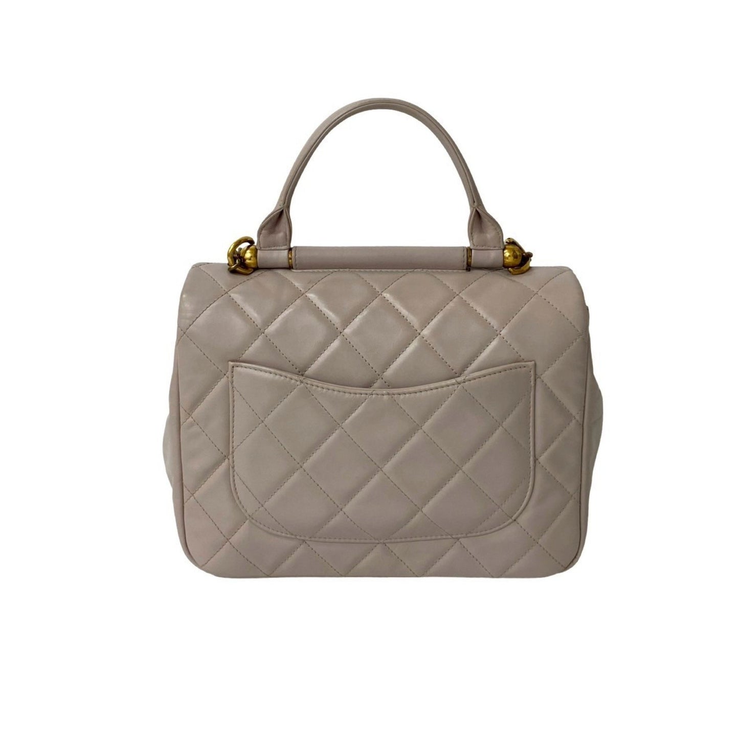 Chanel Matelasse Coco Mark Lambskin Pink Shoulder Bag 07195