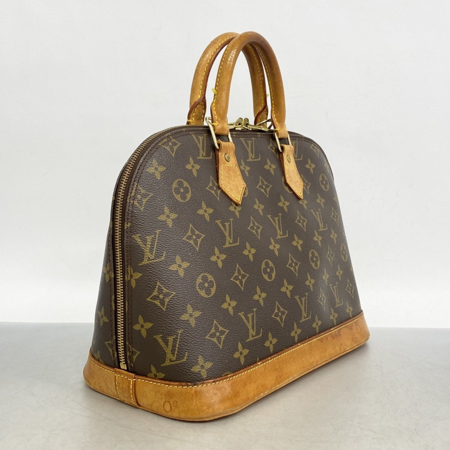 Louis Vuitton Monogram Alma Handbag M51130 Brown