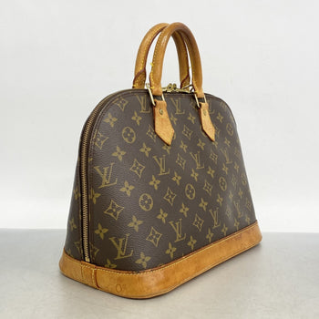 Louis Vuitton Monogram Alma Handbag M51130 Brown