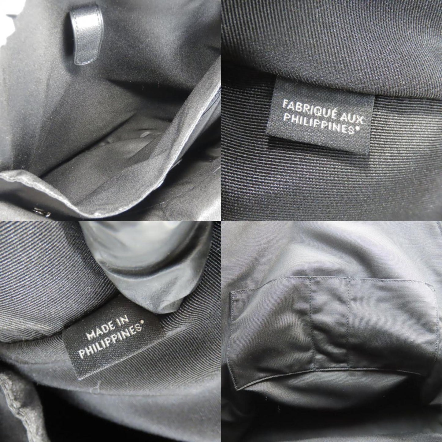 Coach Backpack/Daypack F55394 Leather Black Red Check