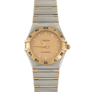 Omega Constellation Two-Tone 1372.10 Ssxyg Quartz Watch