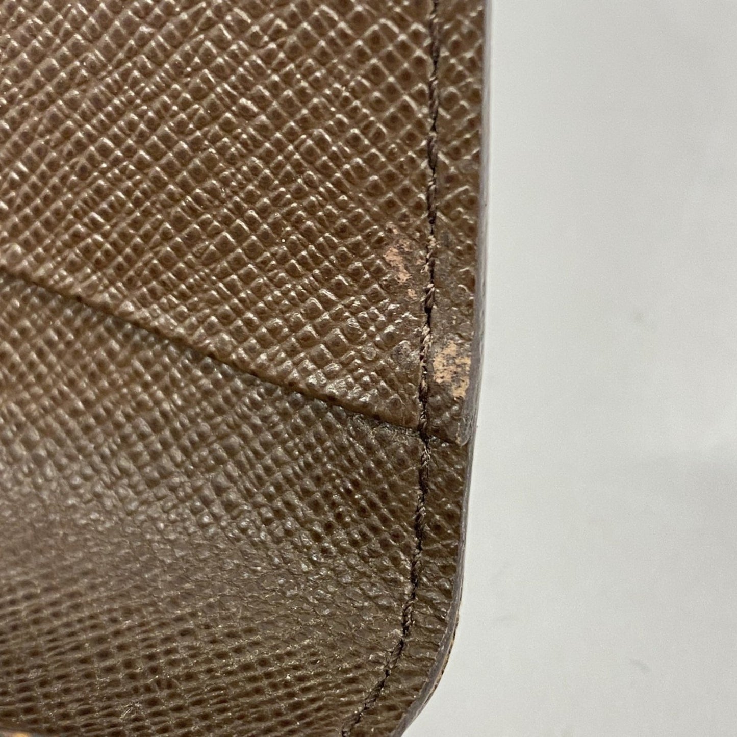 Louis Vuitton Damier Envelope Carte De Visite Business Card Holder N62920 Ebene