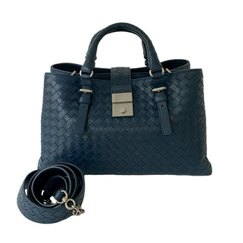 Bottega Veneta Intrecciato Leather 2-Way Handbag/Shoulder Bag