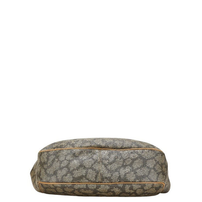 Saint Laurent Ysl Logo Zebra Tote Bag