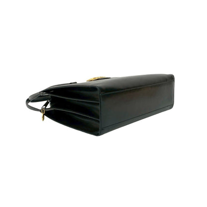 Celine Triomphe Logo Calf Leather Tote Bag