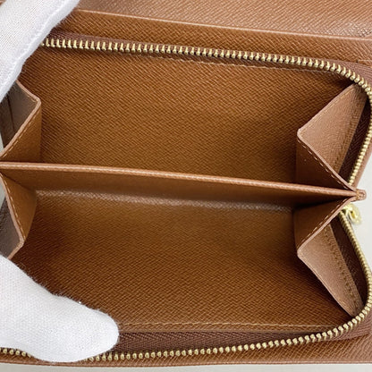 Louis Vuitton Monogram Porte Monnaie-Vieux-Tresor Wallet M61730 Brown