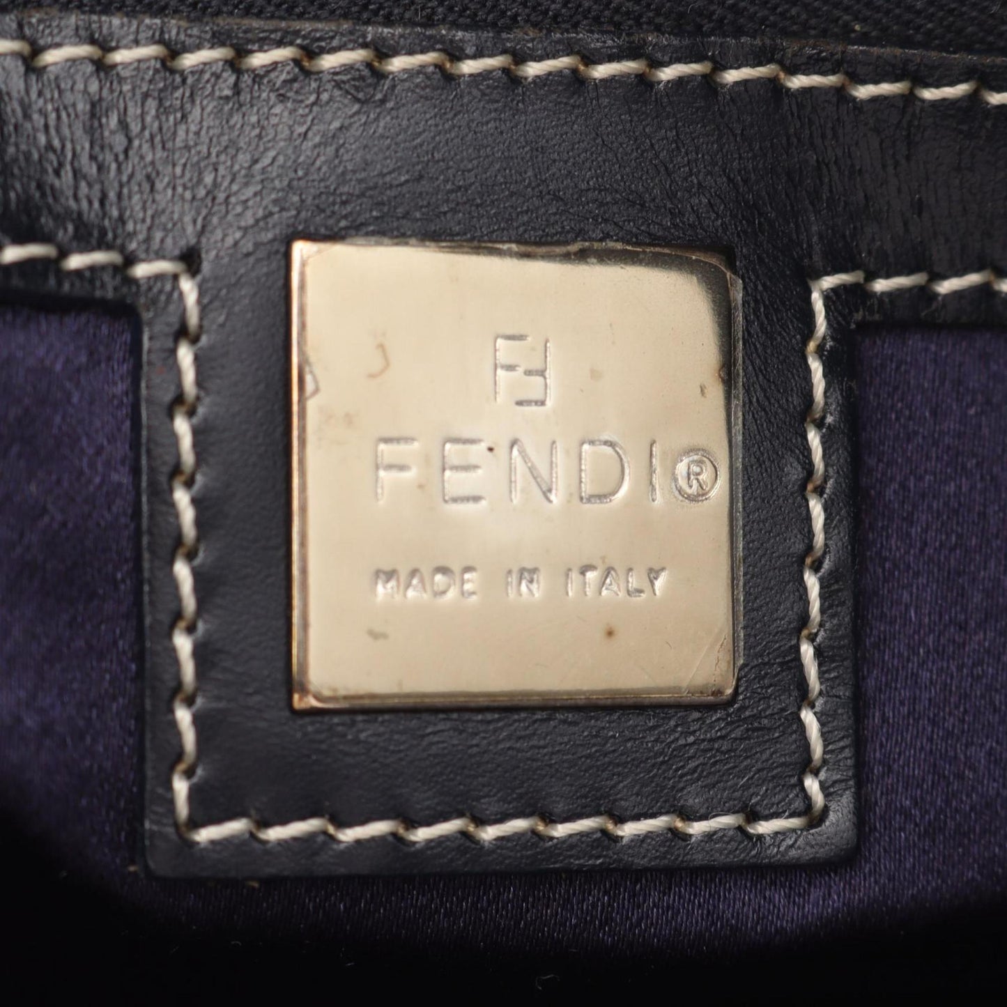 Fendi Zucchino Tote Bag