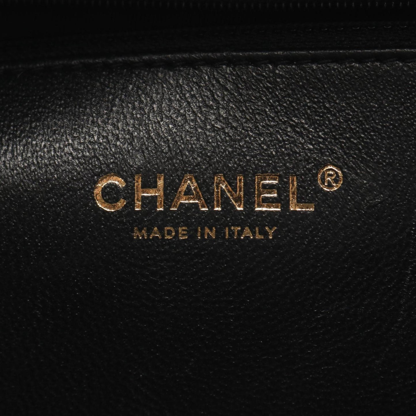 Chanel Cc Filigree Matelasse Vanity Shoulder Bag In Calfskin Leather