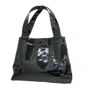 Salvatore Ferragamo Gancini Enamel Tote Bag