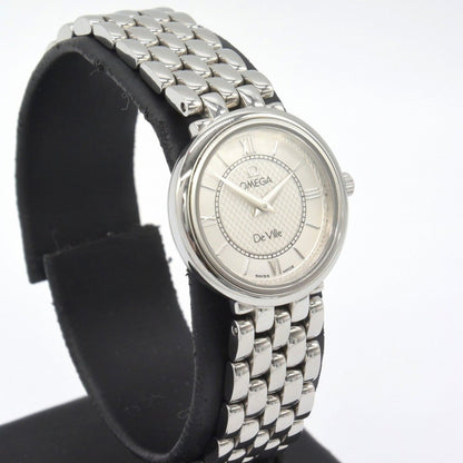 Omega De Ville 7574.31 Quartz Battery-Powered Silver