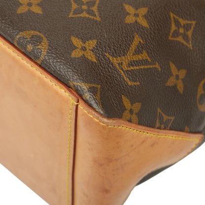 Louis Vuitton Monogram Cabas Piano Handbag Tote Bag M51148 Brown Leather