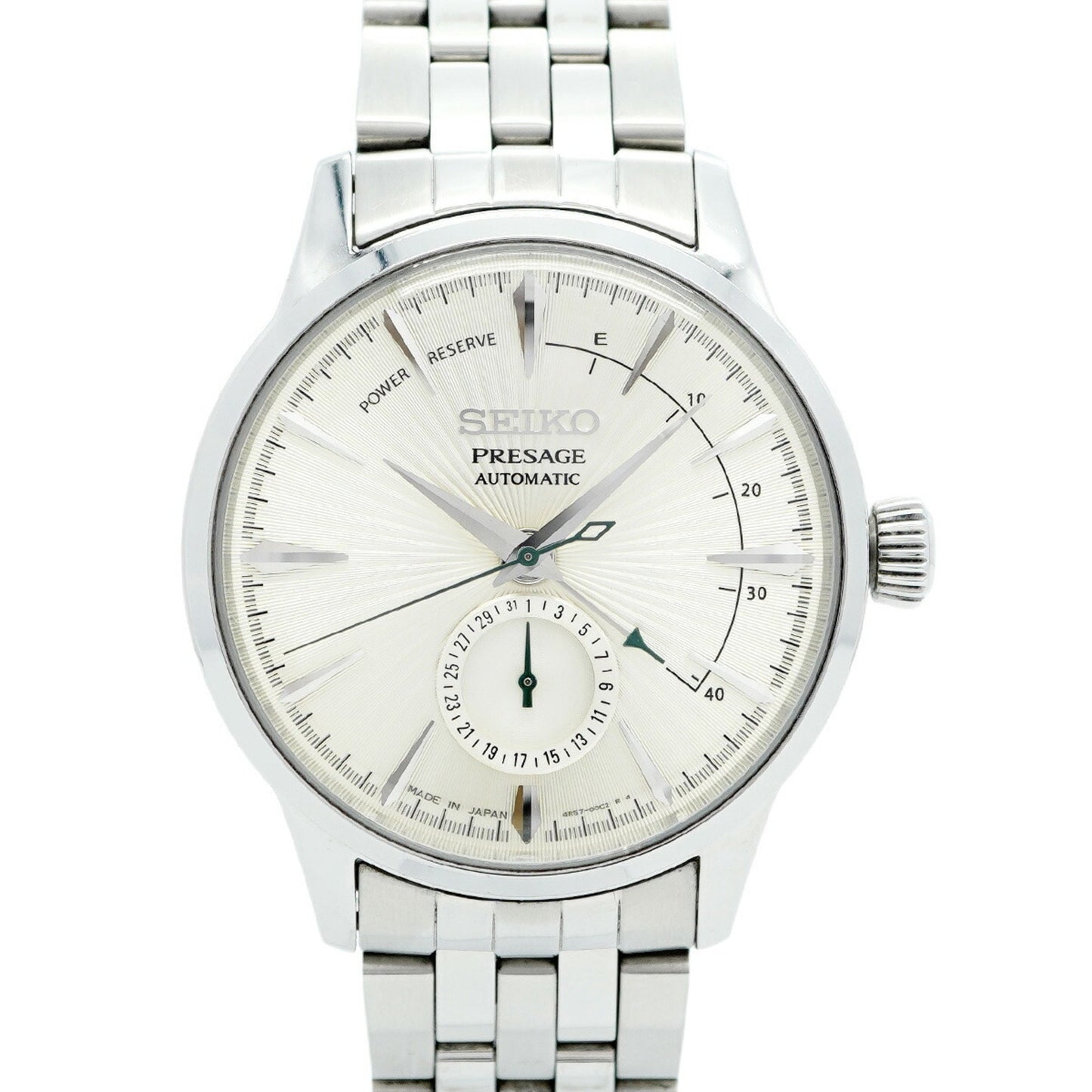 Seiko Presage 4R57-00E0 Sary079 Silver Dial
