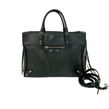 Balenciaga Paper Mini Leather 2-Way Handbag