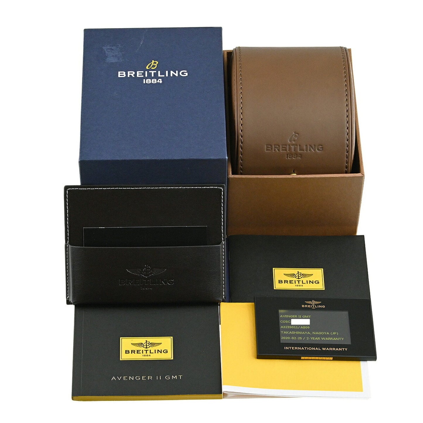 Breitling Avenger Ii Gmt Mother-Of-Pearl Watch