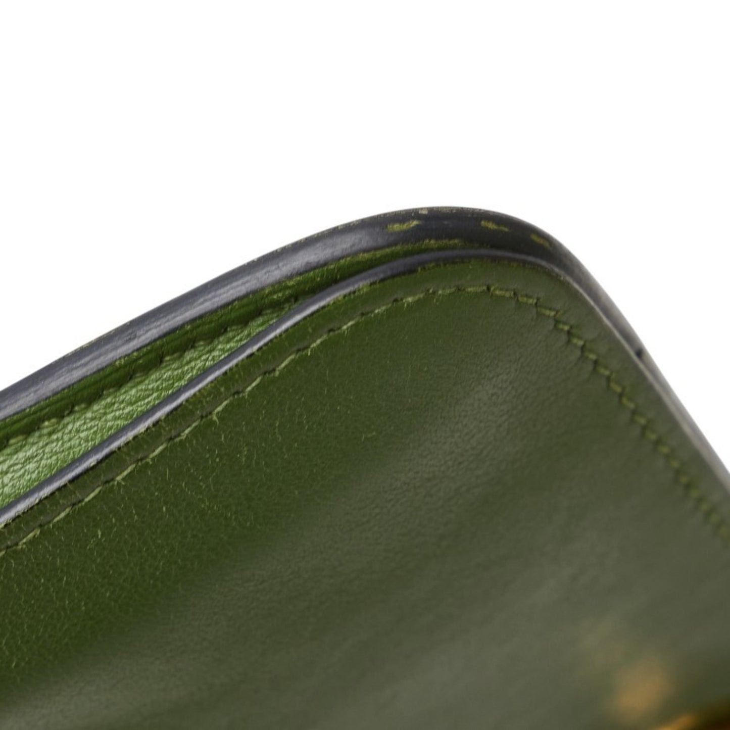Hermes Herms Dogon Gm Bifold Wallet In Green Swift