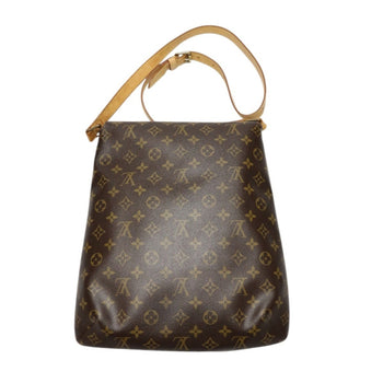 Louis Vuitton Louis Vuitton Shoulder Bag Monogram Musette Canvas M51256 Brown Lv
