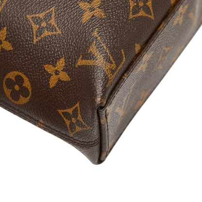 Louis Vuitton Monogram Macassar Porte-Document Jour Handbag/Business Bag M40868 Brown/Black Leather