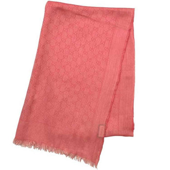 Gucci Stole Ec-24405 Pink 508027 411177 Cotton 3G105 Gucci Scarf Shawl