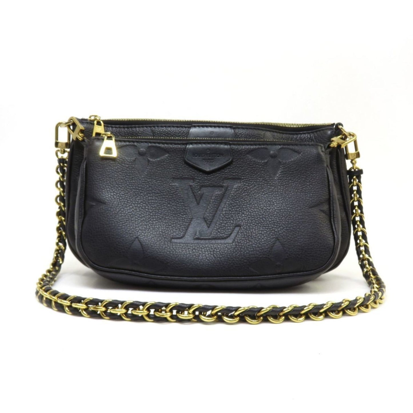 Louis Vuitton Monogram Empreinte Multi Pochette Accessoires Shoulder Bag M80399