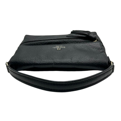 Kate Spade Handbag Shoulder Bag Flap Leather Black