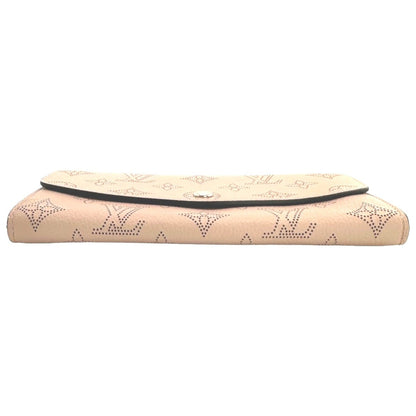 Louis Vuitton Louis Vuitton Long Wallet Mahina Monogram Portefeuille Iris M60145 Magnolia