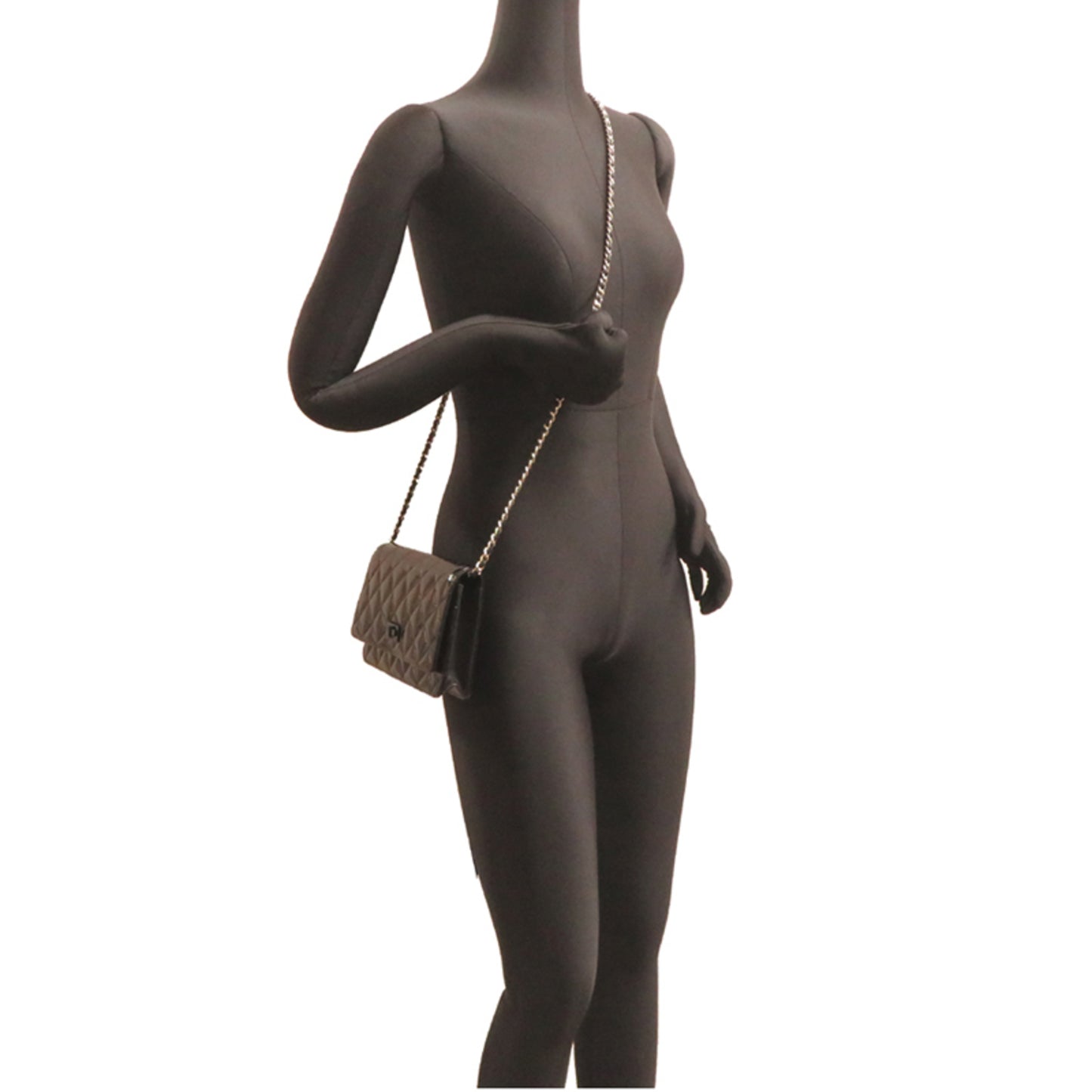 Chanel 2.55 Chain Wallet Women'S Shoulder Bag In Patent Calf Leather