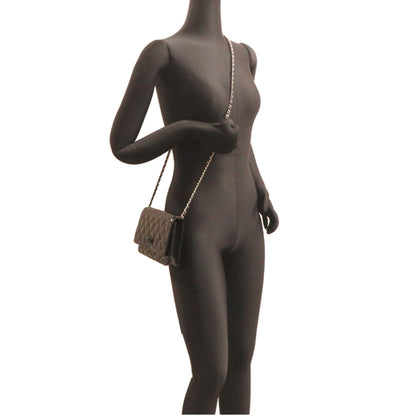 Chanel 2.55 Chain Wallet Women'S Shoulder Bag In Patent Calf Leather