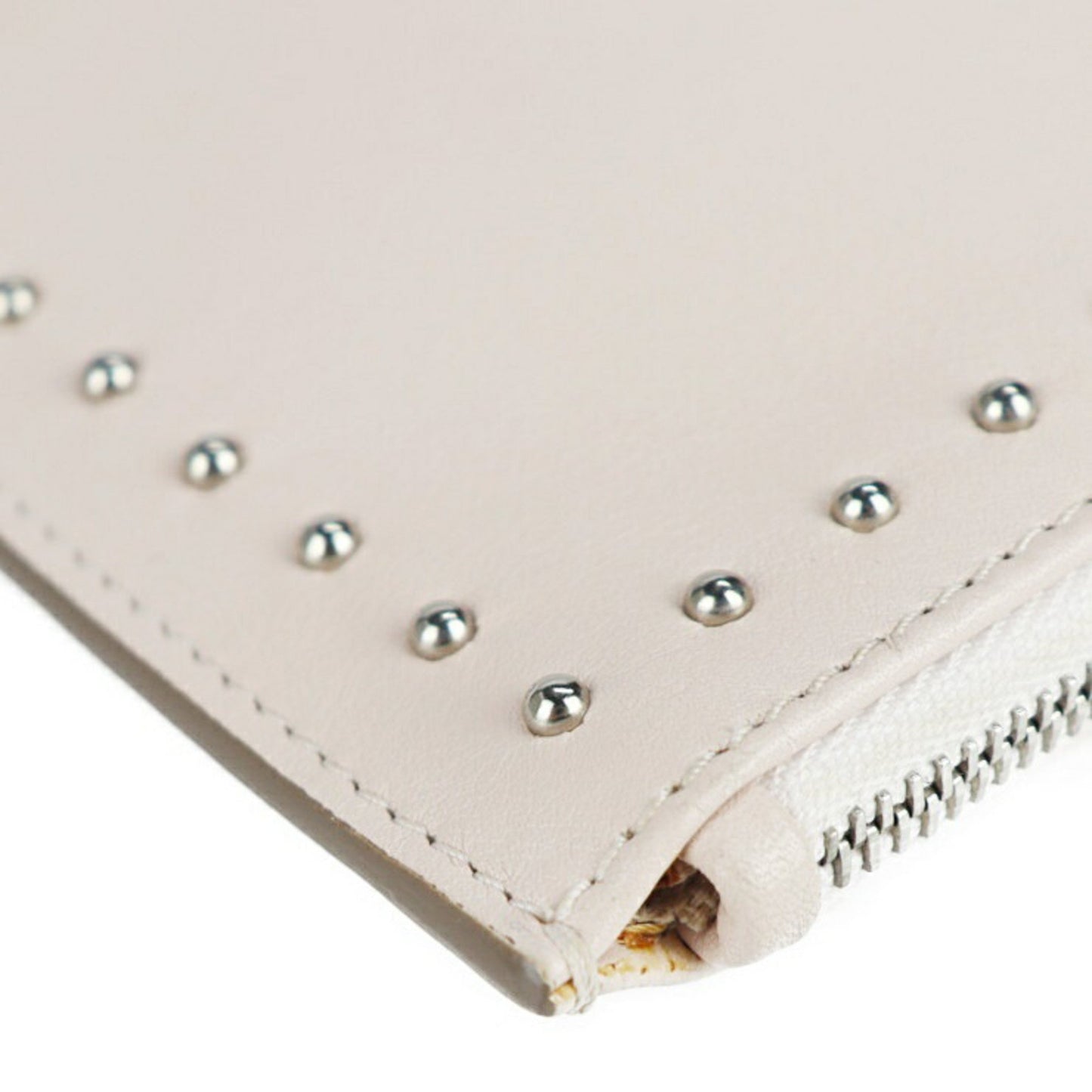 Givenchy Antigona Pouch L Antigona Pouch Second Bag Leather Pink Beige Studs Clutch 2123053008405R1