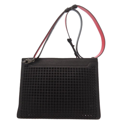 Christian Louboutin Studded Leather Shoulder Bag