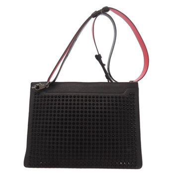 Christian Louboutin Studded Leather Shoulder Bag